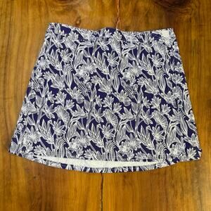 NEW Rip Skirt Women's Skirt XL Hawaiian Floral Wrap Viola 201P Polyester EE28